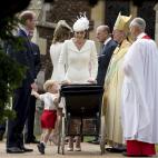 El 5 de julio de 2015 en el bautizo de Carlota en la iglesia de Santa Mar&iacute;a Magdalena, en Sandringham.