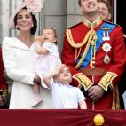 En la ceremonia del Trooping the Colour, en Londres, el 11 de junio de 2016.
