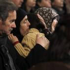 Otro momento del acto en La Almudena.