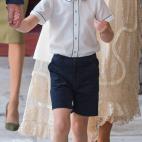 El pr&iacute;ncipe Jorge de Cambridge, de cuatro a&ntilde;os.