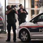 Atentado con varios focos en el centro de Viena, Austria