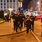 Atentado con varios focos en el centro de Viena, Austria