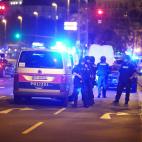 Atentado con varios focos en el centro de Viena, Austria