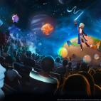 Una aventura en la que el objetivo es ayudar al personaje más famoso de Saint-Exupéry a encontrar su querida rosa. A los más pequeños les encantarán los relojes o el hombre-montaña. TRUCO: La espera también forma parte del viaje. No pie...