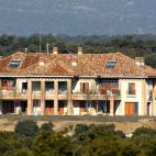 La casa durante las obras.