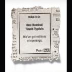 Se busca mecanógrafos de una sola mano Tenemos millones de ofertas