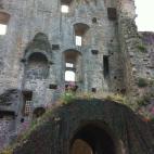 El interior del castillo fue reformado en el siglo XV para albergar a las tropas del duque de Bretaña. Construyó tres torres en vez de una (como era la costumbre) y levantó dos enormes chimeneas donde, cuenta la leyenda, se podía cocinar dos...