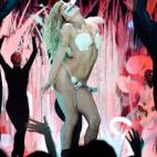 NEW YORK, NY - AUGUST 25: Lady Gaga performs during the 2013 MTV Video Music Awards at the Barclays Center on August 25, 2013 in the Brooklyn borough of New York City. (Photo by Kevin Mazur/WireImage for MTV)