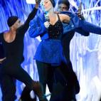 NEW YORK, NY - AUGUST 25: Lady Gaga performs during the 2013 MTV Video Music Awards at the Barclays Center on August 25, 2013 in the Brooklyn borough of New York City. (Photo by Kevin Mazur/WireImage for MTV)