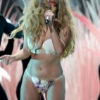 NEW YORK, NY - AUGUST 25: Lady Gaga performs during the 2013 MTV Video Music Awards at the Barclays Center on August 25, 2013 in the Brooklyn borough of New York City. (Photo by Jeff Kravitz/FilmMagic for MTV)