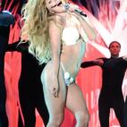 NEW YORK, NY - AUGUST 25: Lady Gaga performs during the 2013 MTV Video Music Awards at the Barclays Center on August 25, 2013 in the Brooklyn borough of New York City. (Photo by Jeff Kravitz/FilmMagic for MTV)