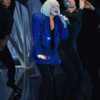 NEW YORK, NY - AUGUST 25: Lady Gaga performs during the 2013 MTV Video Music Awards at the Barclays Center on August 25, 2013 in the Brooklyn borough of New York City. (Photo by Rick Diamond/Getty Images for MTV)