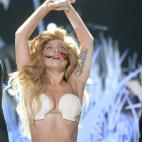 NEW YORK, NY - AUGUST 25: Lady Gaga performs during the 2013 MTV Video Music Awards at the Barclays Center on August 25, 2013 in the Brooklyn borough of New York City. (Photo by Jeff Kravitz/FilmMagic for MTV)