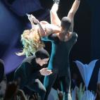 NEW YORK, NY - AUGUST 25: Lady Gaga performs during the 2013 MTV Video Music Awards at the Barclays Center on August 25, 2013 in the Brooklyn borough of New York City. (Photo by Jeff Kravitz/FilmMagic for MTV)