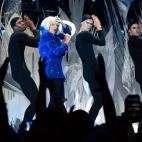NEW YORK, NY - AUGUST 25: Lady Gaga performs during the 2013 MTV Video Music Awards at the Barclays Center on August 25, 2013 in the Brooklyn borough of New York City. (Photo by Kevin Mazur/WireImage for MTV)