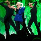NEW YORK, NY - AUGUST 25: Lady Gaga performs during the 2013 MTV Video Music Awards at the Barclays Center on August 25, 2013 in the Brooklyn borough of New York City. (Photo by Kevin Mazur/WireImage for MTV)