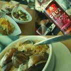 El restaurante del Espaço Porto Cruz, Castro Gaia, sirve además platos típicos de la cocina portuguesa con un toque casero e incluyendo manjares de mar, río y montaña.