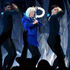 NEW YORK, NY - AUGUST 25: Lady Gaga performs during the 2013 MTV Video Music Awards at the Barclays Center on August 25, 2013 in the Brooklyn borough of New York City. (Photo by Kevin Mazur/WireImage for MTV)