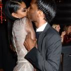 NEW YORK, NY - AUGUST 25: Chanel Iman (L) and ASAP Rocky attend the 2013 MTV Video Music Awards at the Barclays Center on August 25, 2013 in the Brooklyn borough of New York City. (Photo by Jeff Kravitz/FilmMagic for MTV)