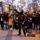 Manifestación en favor de Ayuso y en contra de Casado.