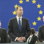 Entre las personalidades que han visitado la Eurocámara está también el rey Felipe, que fue a Estrasburgo en octubre de 2015.