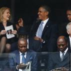 El famoso momento del presidente Barack Obama con la Primera Ministra danesa Helle Thorning-Schmidt.