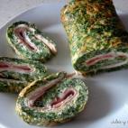 ▶️ Ingredientes: cuatro huevos, 400 gramos de espinacas congeladas, 200 ml de nata para cocinar (crema de leche), 200 gramoso de queso crema, 200 gramos de jam&oacute;n york, un pu&ntilde;ado de pi&ntilde;ones, dos dientes de ajo, ...