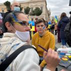 La protesta ha reunido a personas de todas las edades.