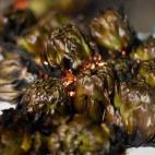 Si tienes amigos que no son tan vegetarianos, tienes la opción de servir alcachofas con jamón serrano. Mira la receta completa aquí.