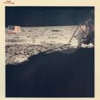 Buzz Aldrin, la única fotografía nítida de Neil Armstrong sobre la Luna, Apollo 11, julio de 1969