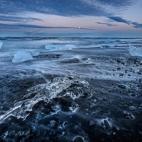 Playa de Jokulsarlon. Islandia.