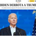 Así han contado los medios la victoria de Biden