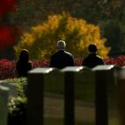 Joe Biden visita con su familia la tumba de su hijo Beau Biden
