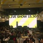 Imagen de la sala de la presentaci&oacute;n.