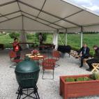 Fiesta organizada por el solsticio de verano.