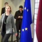 Lalta representante de la UE para Asuntos Exteriores y Seguridad, Federica Mogherini.