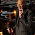 John Ridley, mejor guión adaptado por '12 años de esclavitud'.