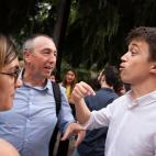 Los diputados Marta Sorl&iacute; (Comprom&iacute;s), Joan Baldov&iacute; (Comprom&iacute;s) e &Iacute;&ntilde;igo Errej&oacute;n (Podemos)