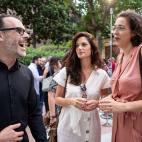 Guillermo Rodr&iacute;guez, Clara Serra (Podemos) y Mar&iacute;a Jos&eacute; Benavente (Podemos)