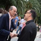 El periodista &Aacute;ngel Trist&aacute;n y Guillermo Rodr&iacute;guez