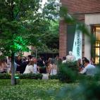 Otra imagen de la fiesta al atardecer