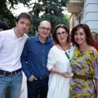 &Iacute;&ntilde;igo Errej&oacute;n, Fran Llorente, Montserrat Dom&iacute;nguez y Ana Rosa Quintana