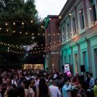 Los jardines del Museo L&aacute;zaro Galdiano decorados para la fiesta