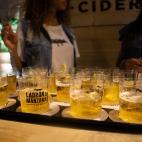 Durante la fiesta, los asistentes degustaron la nueva bebida, Ladr&oacute;n de Manzanas