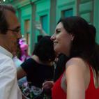 El presidente de AFI y catedr&aacute;tico de Econom&iacute;a, Emilio Ontiveros, y Marta Flich