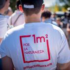 A las 10.15, en el embalse de Valmayor de Madrid, se dieron cita cientos de voluntarios dispuestos a limpiar ese espacio.