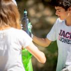 El v&iacute;drio, otro de los protagonistas de la limpieza.