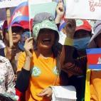 Trabajadoras de la industria textil reclaman mejoras de sus condiciones laborales