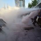 Disturbios en Corea del Sur, donde los manifestantes han levantado barricadas en la marcha contra las reformas laborales planteadas por el Gobierno.