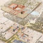 Estrategia urbana e integración del Salón de Reinos en el campus Prado.